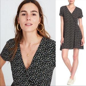 Madewell Wrap Dress in Playground Posies